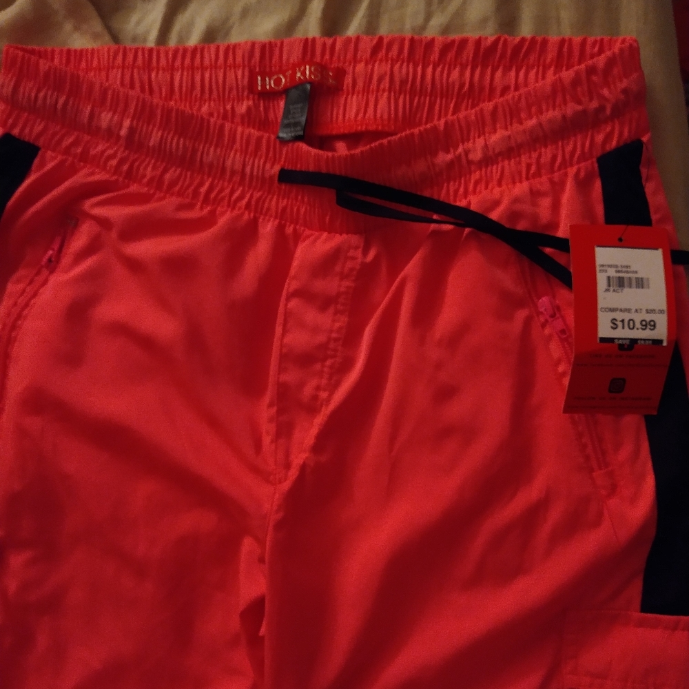 Hot pink joggers